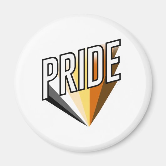 Beer Pride Uitbarsting Magneet (Voorkant)