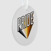 Beer Pride Uitbarsting Ornament (voorkant)