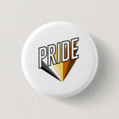 Beer Pride Uitbarsting Ronde Button 3,2 Cm (Voorkant)