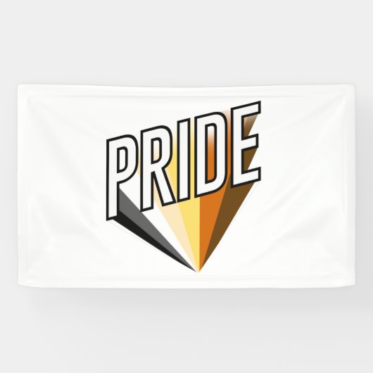 Beer Pride Uitbarsting Spandoek (Horizontaal)