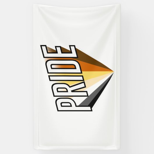 Beer Pride Uitbarsting Spandoek (Verticaal)