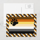 Beer Pride Vlag Briefkaart (Voorkant / Achterkant)
