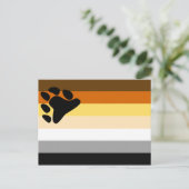 Beer Pride Vlag Briefkaart (Staand voorkant)