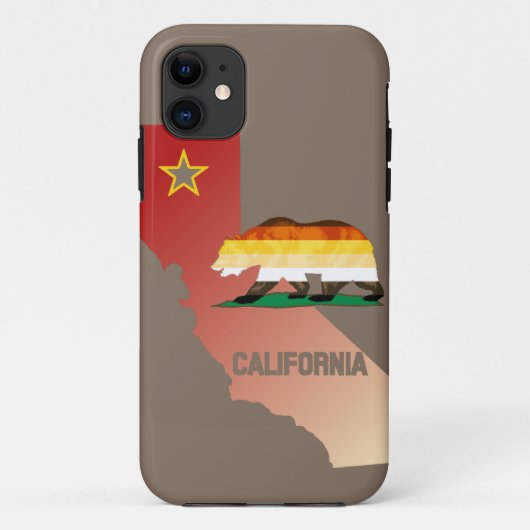 Beer Pride Vlag California Beer Case-Mate iPhone Case (Achterkant)