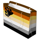 Beer Pride Vlag Groot Cadeauzakje (Achterkant Gekanteld)