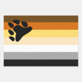 Beer Pride Vlag Inpakpapier Vel (Voorkant)