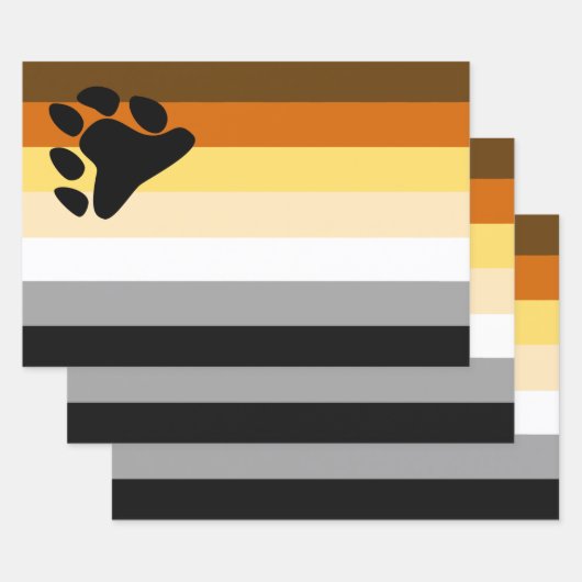 Beer Pride Vlag Inpakpapier Vel (Set)
