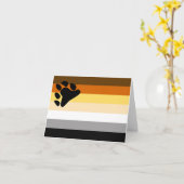 Beer Pride Vlag Kaart (Gele Bloem)