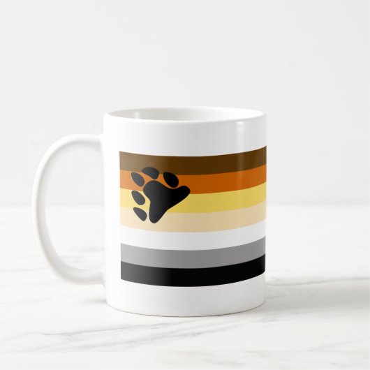 Beer Pride Vlag Koffiemok (Links)