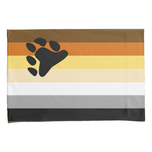 Beer Pride Vlag Kussensloop (Voorkant-Rechts)