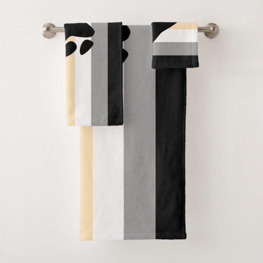 Beer Pride Vlag met Poot Bad Handdoek (Insitu)