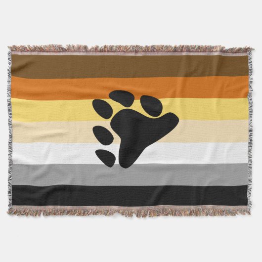 Beer Pride Vlag met Poot Deken (Voorkant)