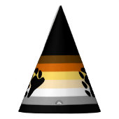 Beer Pride Vlag met Poot Feesthoedjes (Links)