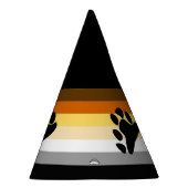 Beer Pride Vlag met Poot Feesthoedjes (Rechts)