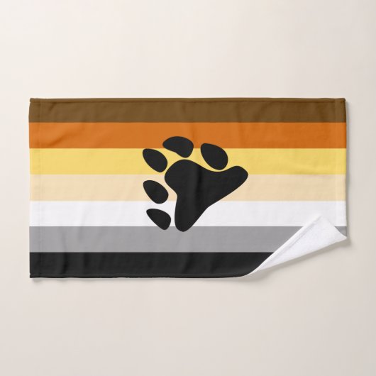 Beer Pride Vlag met Poot Handdoek (Handdoek)
