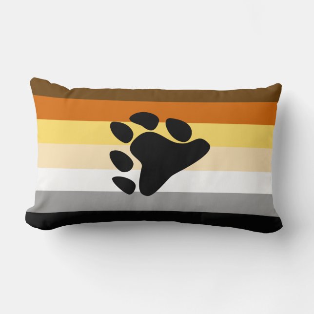 Beer Pride Vlag met Poot Kussen (Voorkant)
