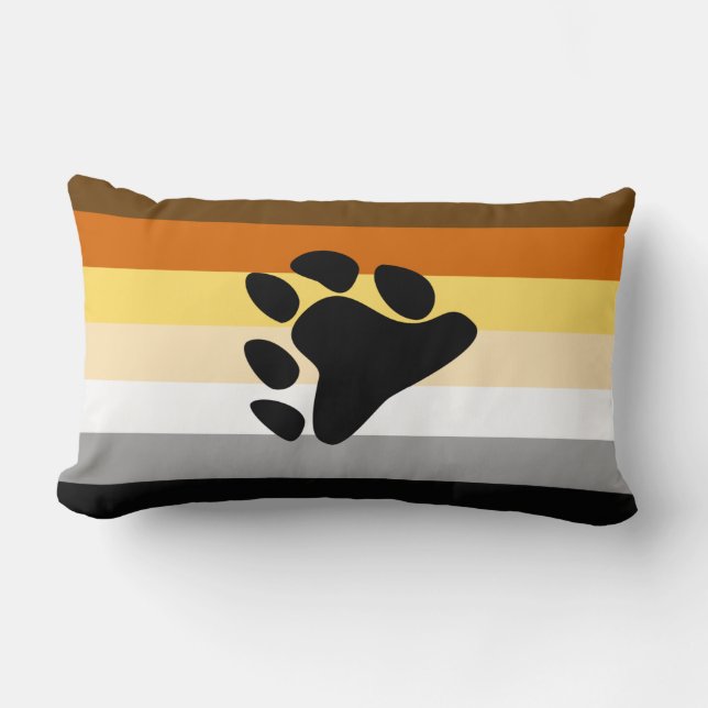 Beer Pride Vlag met Poot Kussen (Voorkant)