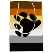 Beer Pride Vlag met Poot Medium Cadeauzakje (Voorkant)