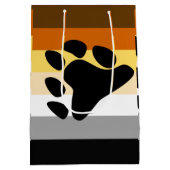 Beer Pride Vlag met Poot Medium Cadeauzakje (Achterkant)