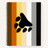 Beer Pride Vlag met Poot Notitieboek (Voorkant)