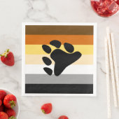 Beer Pride Vlag met Poot Servet (Insitu)