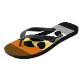 Beer Pride Vlag met Poot Teenslippers (Schuin)