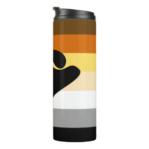 Beer Pride Vlag met Poot Thermosbeker