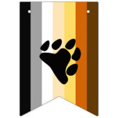 Beer Pride Vlag met Poot Vlaggetjes (Derde vlag)