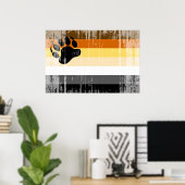 Beer Pride Vlag Poster (Thuiskantoor)