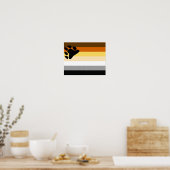 Beer Pride Vlag Poster (Keuken)