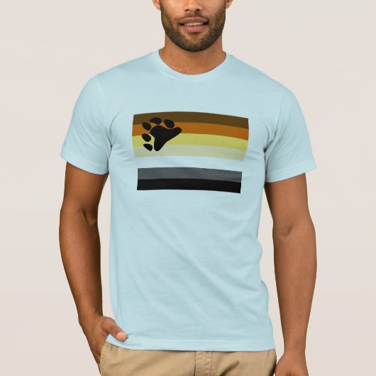 Beer Pride Vlag T-shirt (Voorkant)