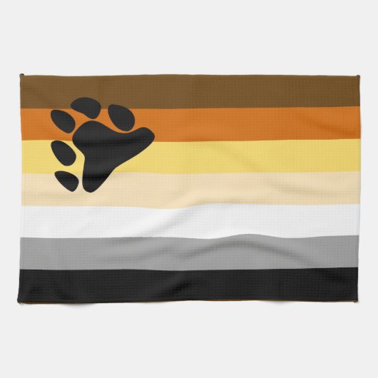 Beer Pride Vlag Theedoek (Horizontaal)