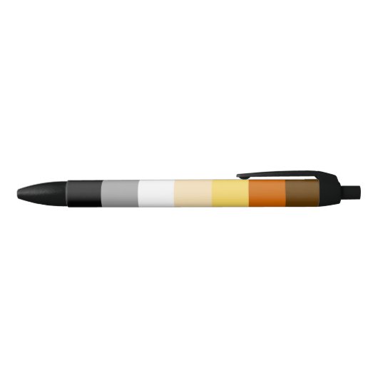 Beer Pride Vlag Zwarte Inkt Pen (Bovenkant)