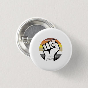 Beer Pride Vuist Cirkel Print Ronde Button 3,2 Cm