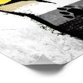 Beer Pride Vuist Poster (Hoek)