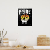 Beer Pride Vuist Poster (Keuken)