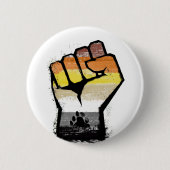 Beer Pride Vuist Ronde Button 5,7 Cm (Voorkant)