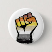 Beer Pride Vuist Ronde Button 5,7 Cm (Voorkant)
