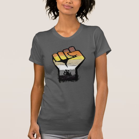 Beer Pride Vuist T-shirt (Voorkant)