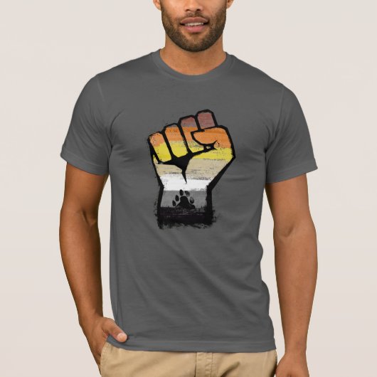 Beer Pride Vuist T-shirt (Voorkant)