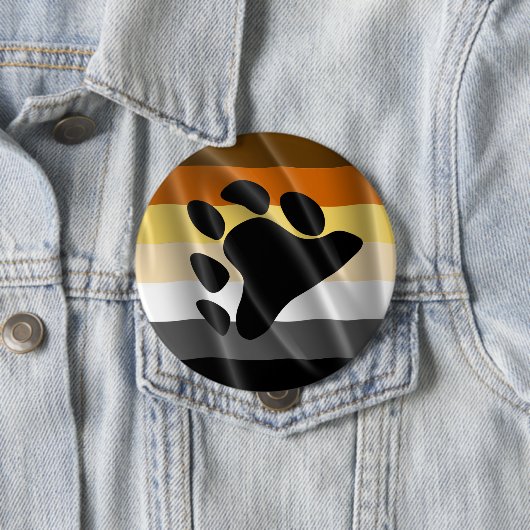BEER PRIDE WAVY DESIGN RONDE BUTTON 4,0 CM (In situ)