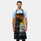 Beer Pride Wood Art Schort (Gedragen)