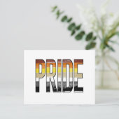Beer Pride Woord Briefkaart (Staand voorkant)