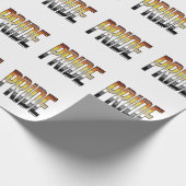 Beer Pride Woord Cadeaupapier (Hoek)