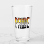 Beer Pride Woord Glas (Voorkant)