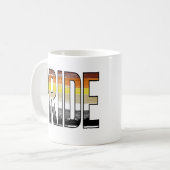 Beer Pride Woord Koffiemok (Voorkant links)