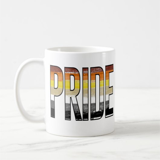 Beer Pride Woord Koffiemok (Links)