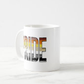 Beer Pride Woord Koffiemok (Voorkant links)