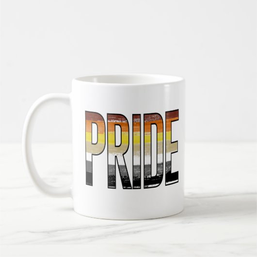 Beer Pride Woord Koffiemok (Links)
