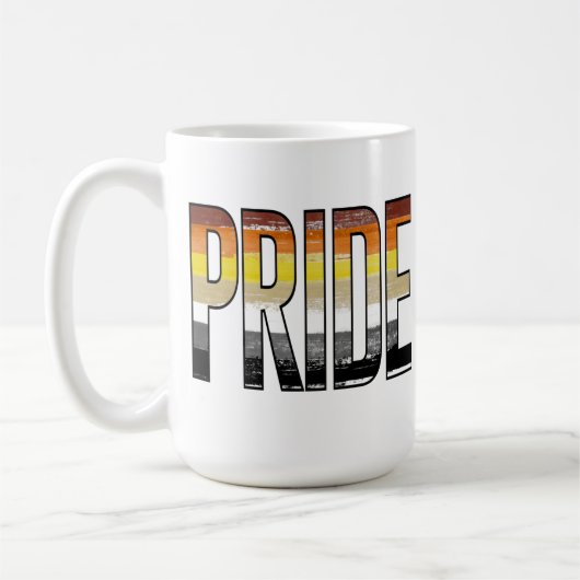 Beer Pride Woord Koffiemok (Links)
